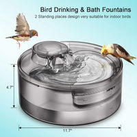 NPET DF10 Dog Water Fountain, 170oz/1.3Gallon/5L Large Automatic Pet Water Dispenser Dog Water Bowl for Cat, Dogs, Multiple Pets